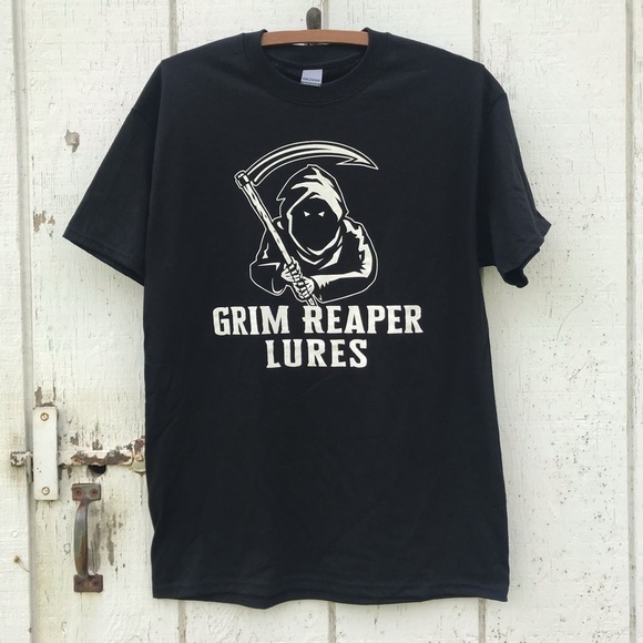 Grim Reaper Lures T-shirt‎ - Picture 2 of 3